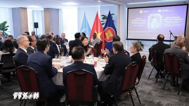 En la cita (Foto: VNA)