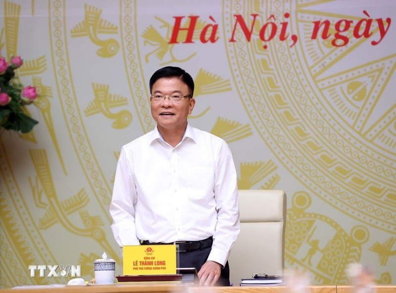 El viceprimer ministro vietnamita Le Thanh Long. (Foto: Van Diep/VNA)