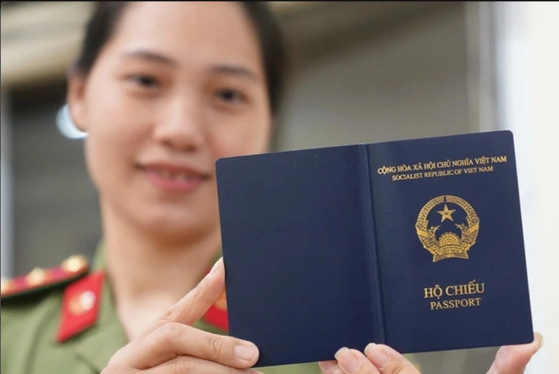 Nuevo modelo de pasaporte de Vietnam. (Foto: dantri.com.vn)