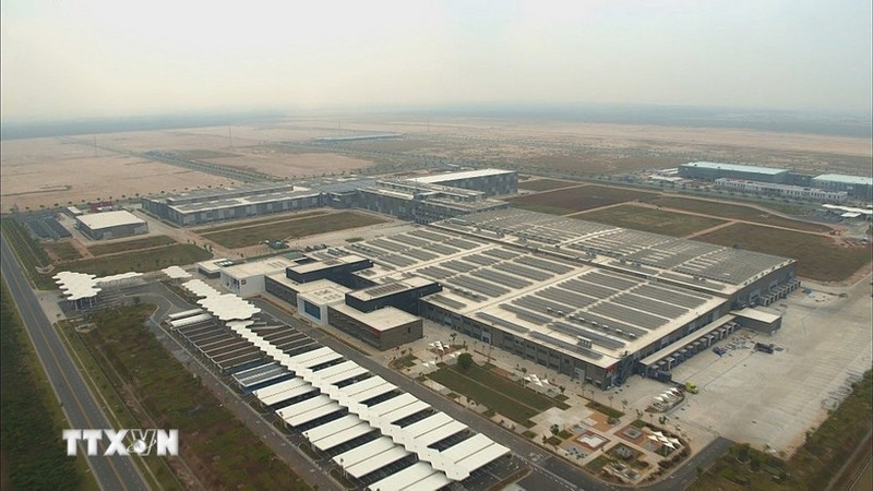 La planta de Lego, con una inversión superior a los mil millones de dólares en Ciudad Ho Chi Minh. (Foto: VNA)