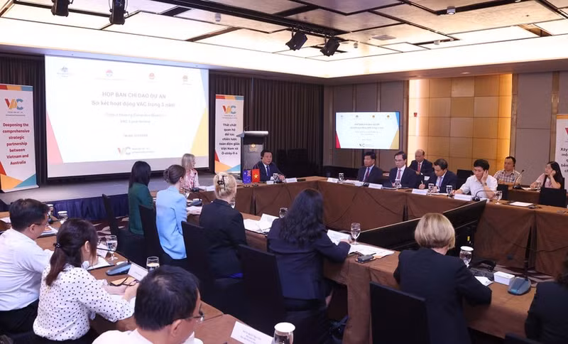 Panorama de la reunión. (Foto: VNA)