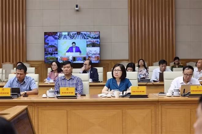 Delegados participantes en la cita (Foto: VNA)