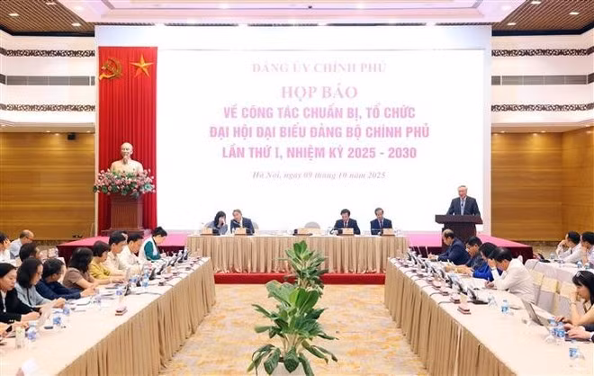 En la rueda de prensa. (Foto: VNA)