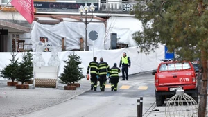 El lugar del incendio. (Foto: Xinhua/VNA)
