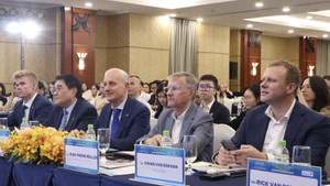 Participantes en el Foro de Cooperación Económica y Comercial Vietnam-UE 2025. (Foto: VNA)