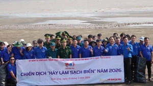 Participantes en el evento. (Foto: Nhan Dan)