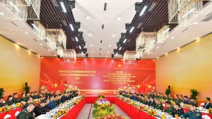 Panorama de la reunión. (Foto: Nhan Dan)