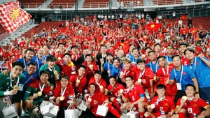 Victoria del equipo de fútbol sub-22 de Vietnam recibe elogios de la prensa surcoreana