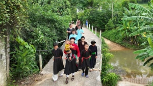 [Foto] Madre bondadosa de niños con discapacidad en las tierras altas de Bao Ai