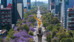 Paseo de la Reforma en Ciudad de México. (Foto: XINHUA)