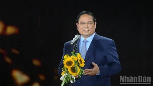 El primer ministro de Vietnam, Pham Minh Chinh, en la cita (Foto: Nhan Dan)