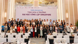 En la Exposición de Educación de Singapur y Becas Asean 2024 (Foto: Comité organizador)