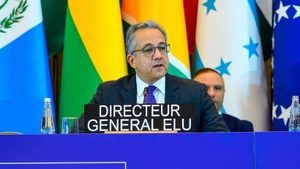 El director general de la Unesco, Khaled El-Enany. (Foto: VNA)