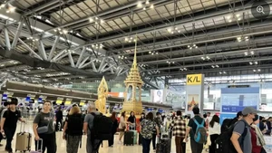 El aeropuerto de Suvarnabhumi en Tailandia. (Foto: VNA)