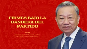 Firmes bajo la bandera del Partido