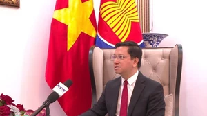 El embajador vietnamita en la India, concurrente en Nepal y Bután, Nguyen Thanh Hai. (Foto: VNA)