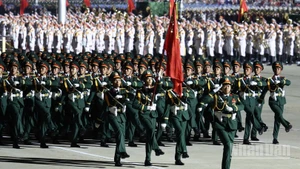 Ensayo preliminar del desfile para 80 aniversario del Día Nacional de Vietnam concluye con éxito