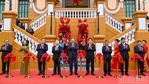 [Foto] Finalizan remodelación de sede de Oficina Presidencial