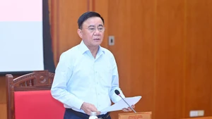 El miembro del Buró Político e integrante permanente del Secretariado del Comité Central del PCV, Tran Cam Tu. (Foto: Nhan Dan)