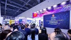 En la tercera Exposición Global de Comercio Digital (GDTE 2024).(Foto: baochinhphu.vn)