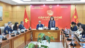 En el evento. (Foto: Nhan Dan)