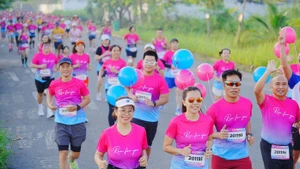 Vietnam Women Run 2025 difunde un mensaje de vida positiva. (Foto: nld.com.vn)