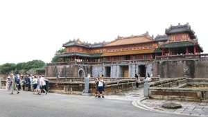 Reabre la Ciudadela Imperial de Hue tras las inundaciones. (Foto: VNA)