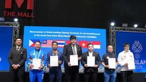 En el evento (Foto: qdnd.vn)