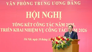 [Foto] Oficina del Comité Central del Partido Comunista de Vietnam hace balance del trabajo de 2025