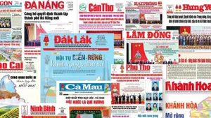 [Foto] Portadas de periódicos partidistas de nuevas provincias y ciudades publicadas el 1 de julio después de la fusión