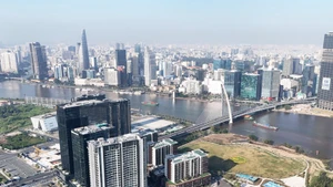 El Centro Financiero Internacional de Vietnam. Foto: VNA