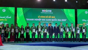 Vietnam honra a 20 empresas ESG. (Foto: Nhan Dan)