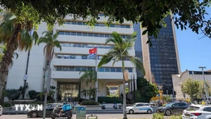 La Embajada de Vietnam en Israel sitúa en calle Sha’ul Hamelech, Tel Aviv. (Fto: VNA)