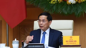 El viceprimer ministro y canciller de Vietnam, Bui Thanh Son. (Foto: VGP)