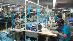 Textiles y las prendas de vestir son uno de los principales productos de exportación de Vietnam a Rusia. (Foto: Nhan Dan)