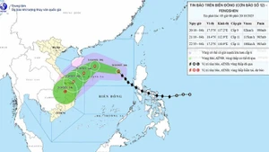 Tifón Fengshen se intensificará tras cambio de trayectoria. (Foto: Centro Nacional de Pronóstico Hidrometeorológico de Vietnam)