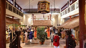 En el Centro de Cultura y Artes, número 22 de la calle Hang Buom. (Foto: VNA)