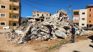 El ejército israelí ataca objetivos de Hezbolá en Beirut, la capital de Líbano. (Foto: Xinhua/VNA)