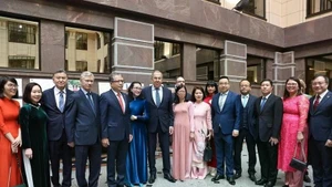 Comunidad vietnamita en Rusia. (Foto: VNA)