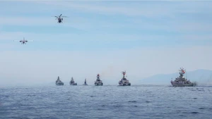 [Foto] Desfile de las fuerzas navales en ceremonia por el 80º aniversario del Día Nacional de Vietnam