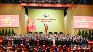 El Comité Central del PCV del XIV mandato. (Foto: Nhan Dan)