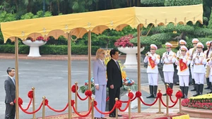 [Foto] Presidente de Vietnam preside ceremonia de bienvenida y mantiene conversaciones con gobernadora general de Australia