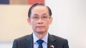 El secretario del Comité Central del PCV y ministro de Relaciones Exteriores, Le Hoai Trung. (Foto: Ministerio de Relaciones Exteriores)