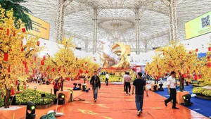 Feria de Primavera 2026 abre oportunidades para empresas privadas y hogares comerciales (Foto: Nhan Dan)