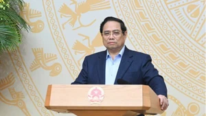 El primer ministro de Vietnam, Pham Minh Chinh, preside la primera reunión del Comité Directivo (Foto: Nhan Dan)