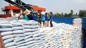 Exportaciones de arroz de Vietnam aumentan un 5% en los dos primeros meses de 2026 (Foto: VNA)
