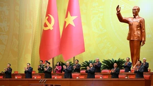 En el XIV Congreso Nacional del Partido Comunista de Vietnam. (Foto: Nhan Dan)