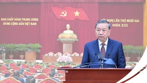 Discurso del líder partidista vietnamita en la clausura de duodécimo pleno del Comité Central del PCV