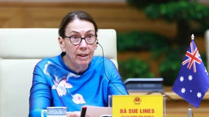 La presidenta del Senado australiano, Sue Lines. (Foto: VNA)