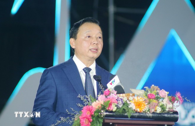 El viceprimer ministro de Vietnam, Tran Hong Ha, habla en el evento. (Foto: VNA) El viceprimer ministro de Vietnam, Tran Hong Ha, habla en el evento. (Foto: VNA)